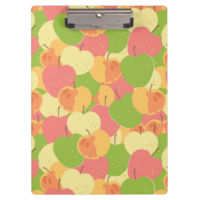 Ornament With Apples Clipboard (Front)