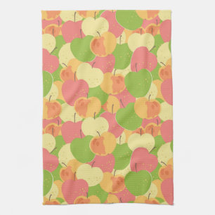 Ornament With Apples Kitchen Towel
