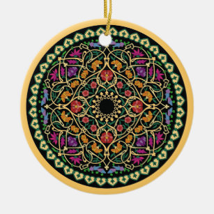 Ornament with Arabic Islamic print