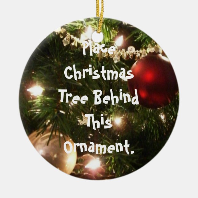 Ornament With Directions (Front)
