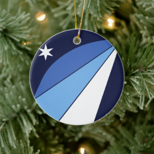 Ornament with flag of Columbia, South Carolina
