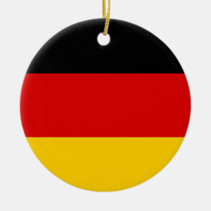 Ornament with flag of Germany