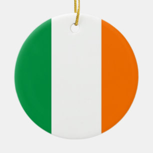 Ornament with flag of Ireland