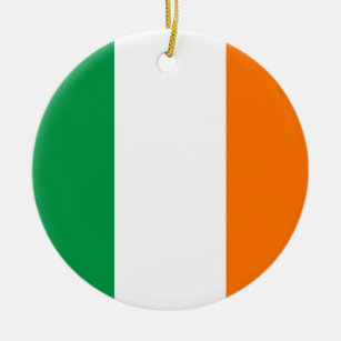 Ornament with flag of Ireland