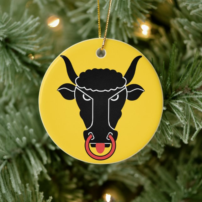 Ornament with flag of Uri, Switzerland (Tree)