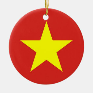 Ornament with flag of Vietnam