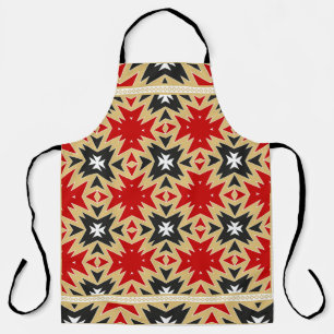 Ornament With Geometric Colourful Pattern,  Silk N Apron