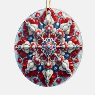 Ornament with Norway Colours Design
