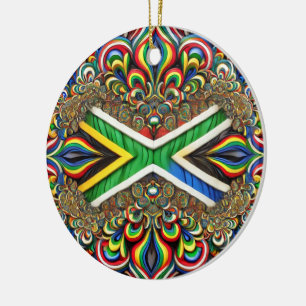 Ornament with South African Colours Design