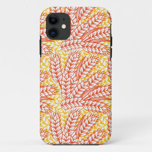 Ornament with wheat ears iPhone 11 case