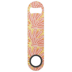 Ornament with wheat ears speed bottle opener
