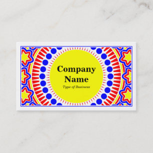 Ornamental 01 v2 - Colourful Business Card
