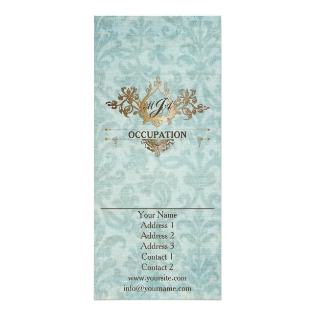 Ornamental baroque - carte de promo d'insecte (Devant)