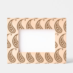 Ornamental Boho Floral Motif Etched Frames