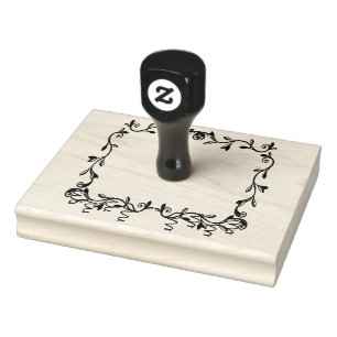 Ornamental Border No.1 Rubber Stamp