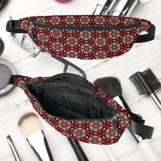 Ornamental Cherry Blossom Pattern Fanny Pack