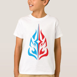 Ornamental Floral Design T-Shirt