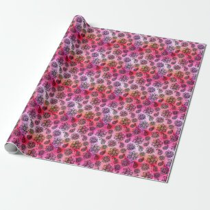 Ornamental Floral: Ethnic Seamless Wrapping Paper