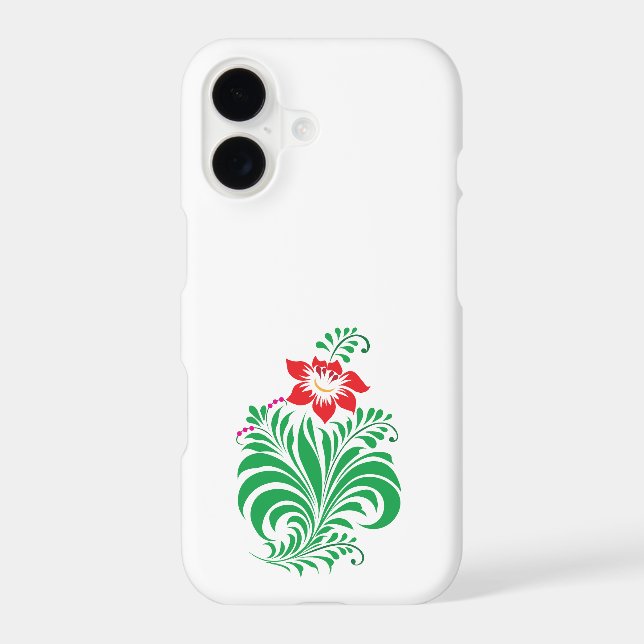 Ornamental Floral Flower Design – Elegant (Back)