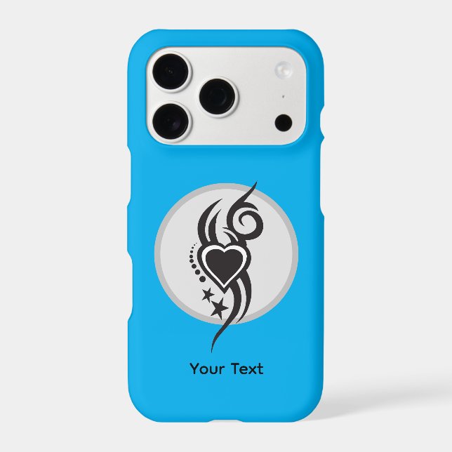 Ornamental Floral Heart Tattoo  (Back)