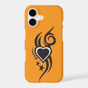 Ornamental Floral Heart Tattoo