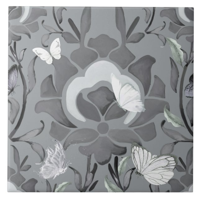 Ornamental flowers,Turkish tiles ,iznik,  (Front)