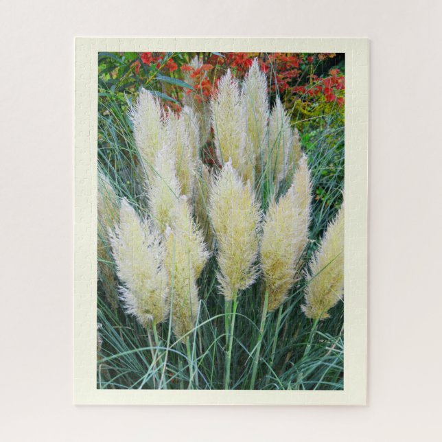Ornamental grass jigsaw puzzle (Vertical)