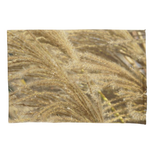 Ornamental Grasses in Fall Pillowcase (Front)