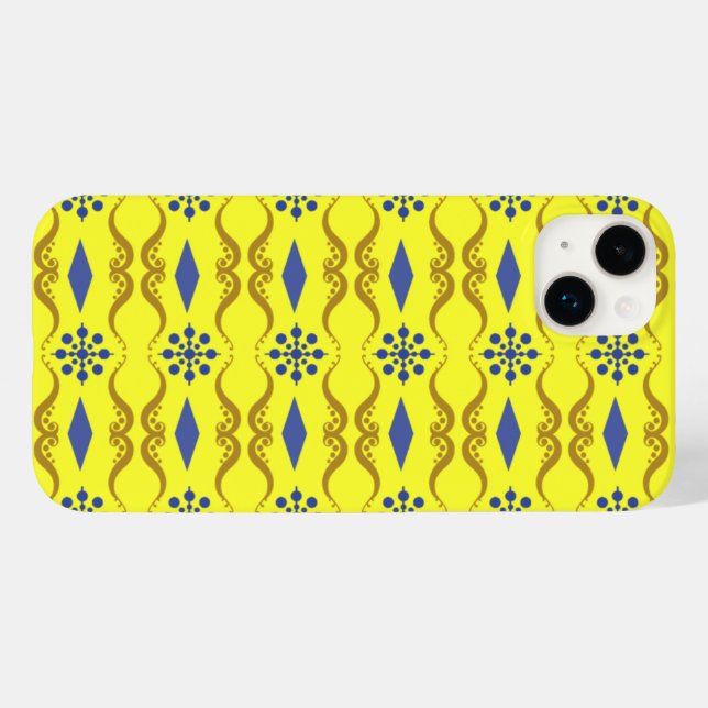 Ornamental India Stripe Case-Mate iPhone Case (Back (Horizontal))