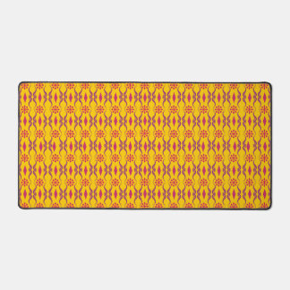 Ornamental India Stripes Desk Mat