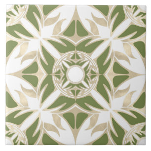 Ornamental pattern, abstract, elegant design tile