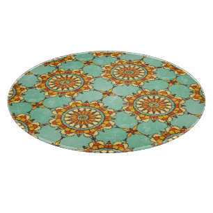 Ornamental pattern cutting board