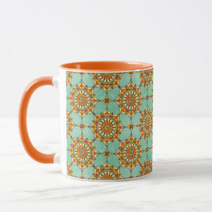 Ornamental pattern mug