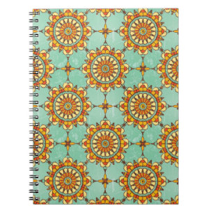 Ornamental pattern notebook