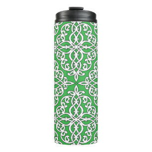 Ornamental pattern, seamless ethnic design. thermal tumbler