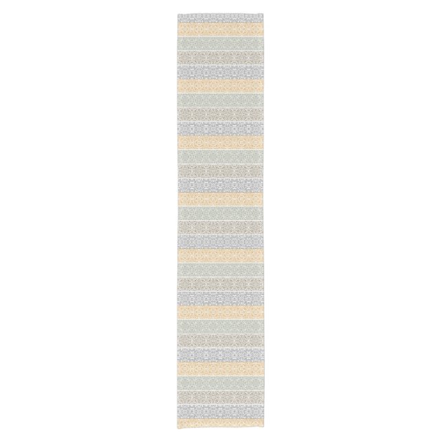 Ornamental pattern short table runner (Front)