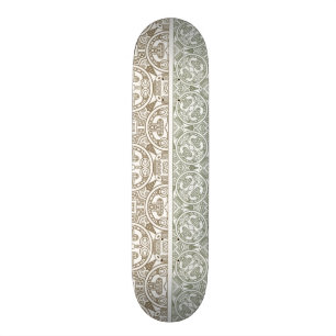Ornamental pattern skateboard