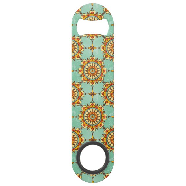 Ornamental pattern speed bottle opener (Front)