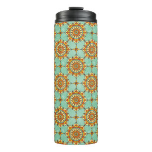Ornamental pattern thermal tumbler