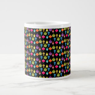 Ornamental Retro Christmas Decorative Ball Large Coffee Mug