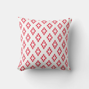 Ornamental rhombuses Throw Pillow