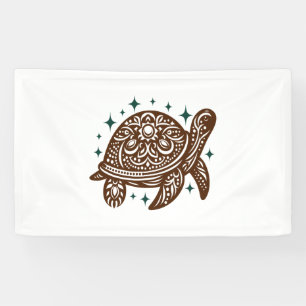 Ornamental Sea Turtle Banner