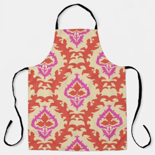 Ornamental seamless pattern with traditional Centr Apron