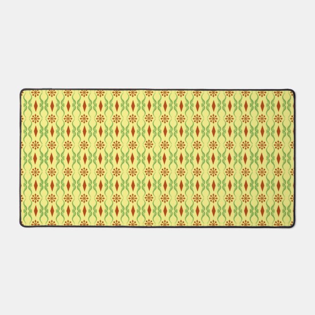 Ornamental Stripes Desk Mat (Front)