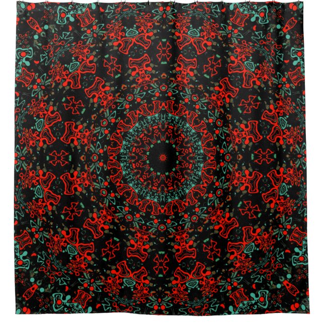 Ornamental style geometric moroccan kaliedoscope (Front)