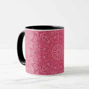 Ornamental style geometric moroccan kaliedoscope m mug
