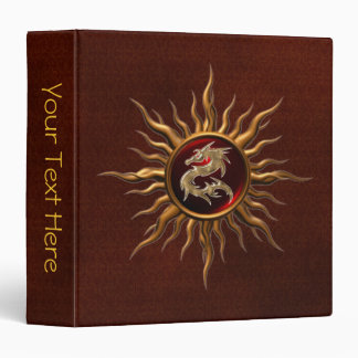 Ornamental Sun Dragon Binder