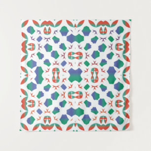 Ornamental talavera mexico tiles decor. Modern Tapestry