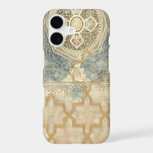 Ornamental Tapestry with Ornate Geometric Design