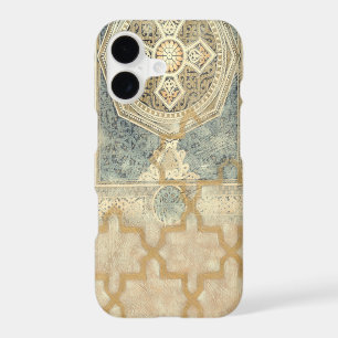 Ornamental Tapestry with Ornate Geometric Design
